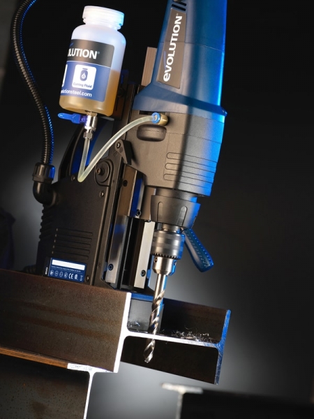 Masina de gaurit cu coloana cu stand magnetic EVOMAG42 Evolution 095-0004, 1200 W, Ø42 mm [8]