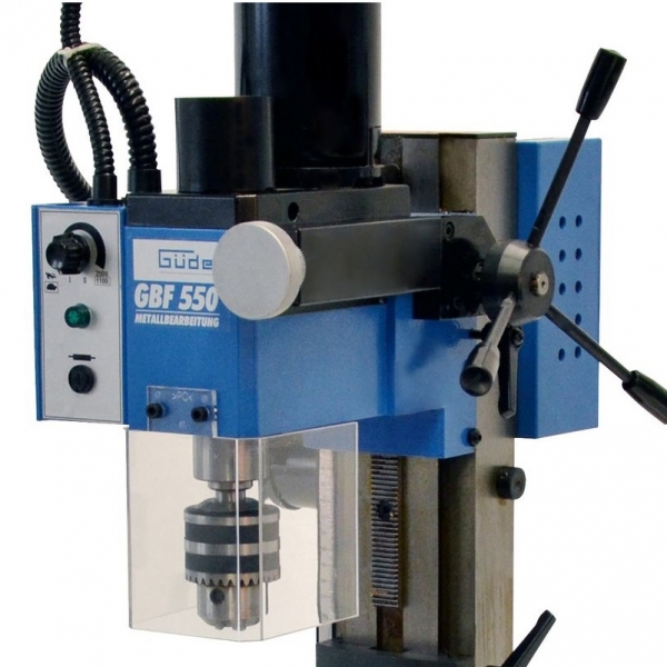 Masina de gaurit si frezat cu coloana de foraj GBF 550 Gude 48140, 350 W [4]