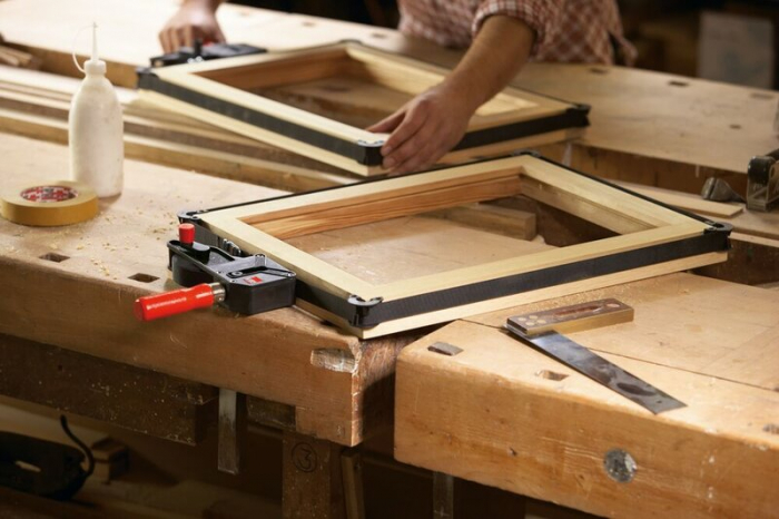 Menghina de colturi cu chinga pentru fixare si strangere rame Bessey BAN700, 7 m [6]