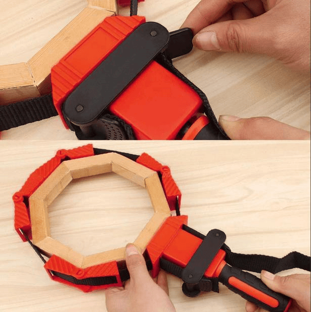 Menghina de colturi cu chinga pentru fixare si strangere rame ROX Wood 153ROX0195, 4 m [6]