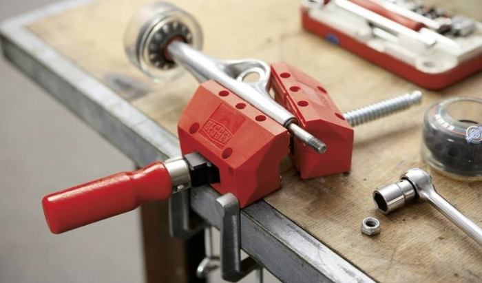 Menghina de masa cu bacuri pentru prinderi drepte sau inclinate Bessey S10-ST, 100 mm [5]