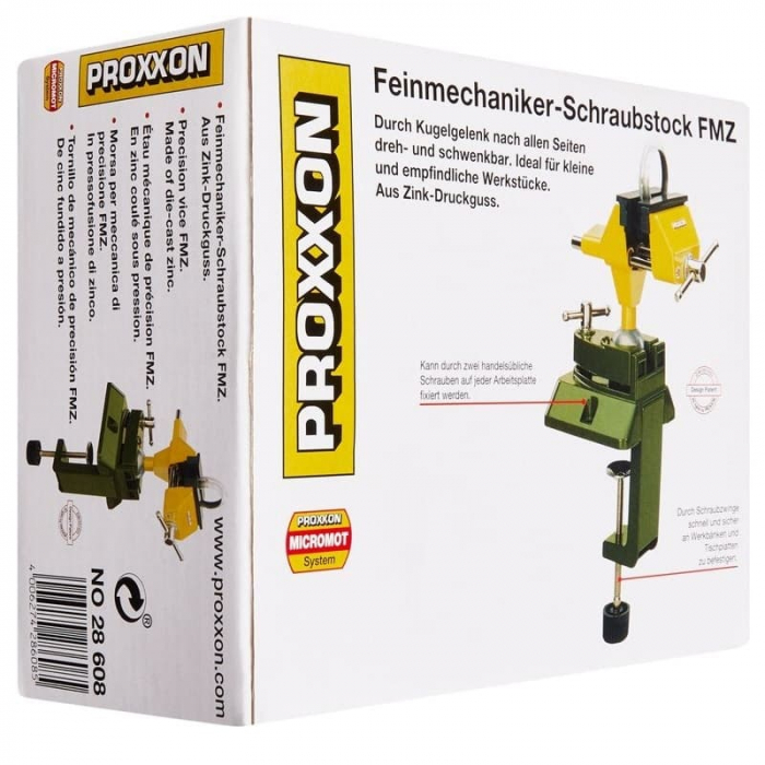Menghina rotativa 360º cu fixare pe banc FMZ Proxxon 28608, 70 mm [18]