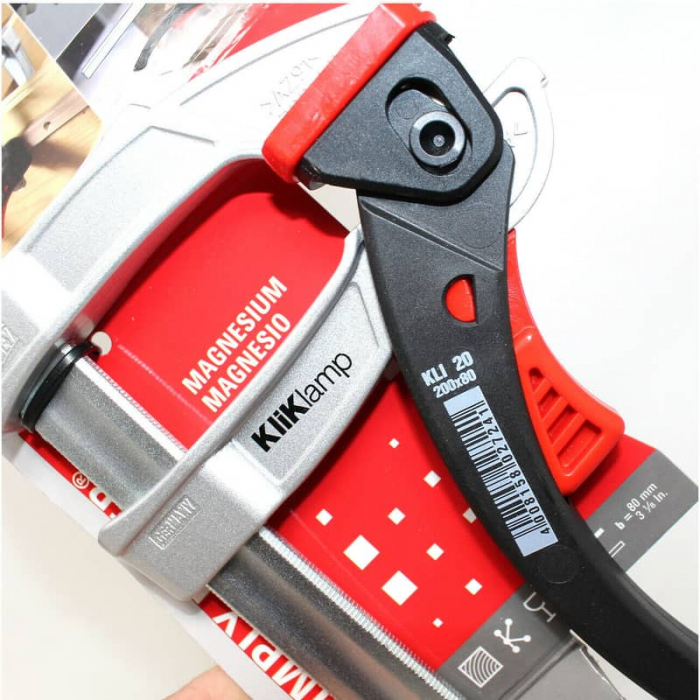 Menghina tip F cu parghie pentru lemn Bessey BESKLI20, 80x200 mm [6]