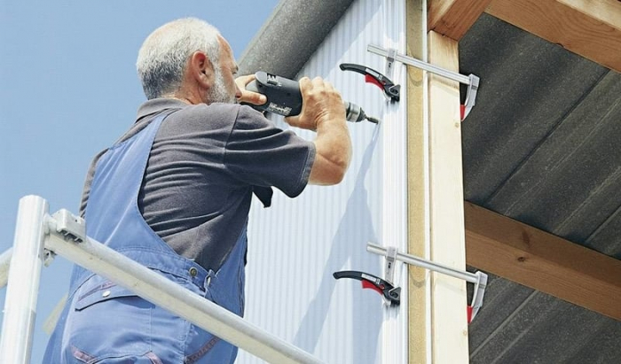 Menghina tip F cu parghie pentru lemn Bessey BESKLI25, 80x250 mm [9]