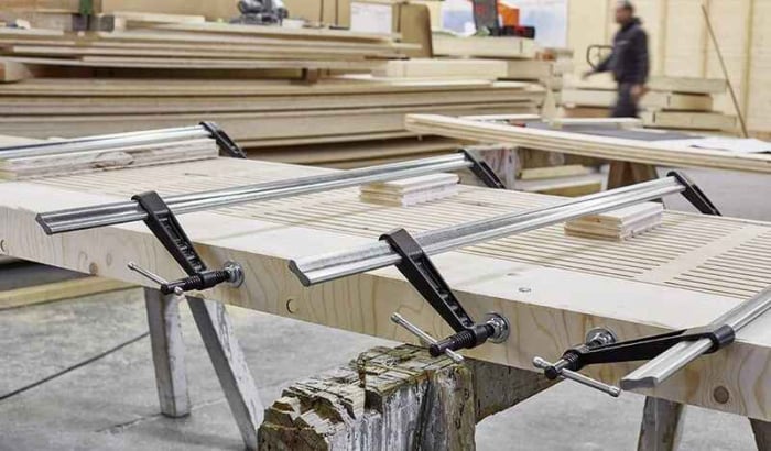 Menghina tip F pentru lem Bessey TGK150K, 120x1500 mm [3]