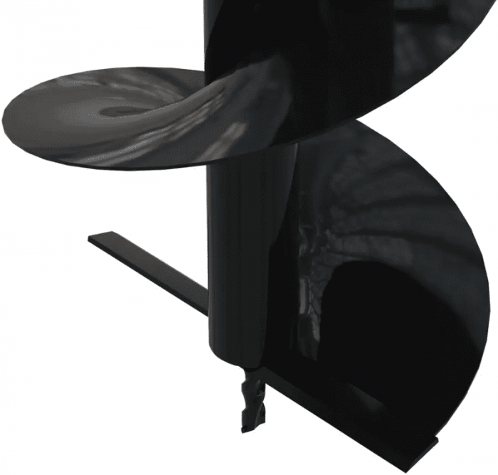 Motoburghiu cu 3 burghie GE 1450.1 Gude 95467, 2 Cp, Ø100-200 mm [5]