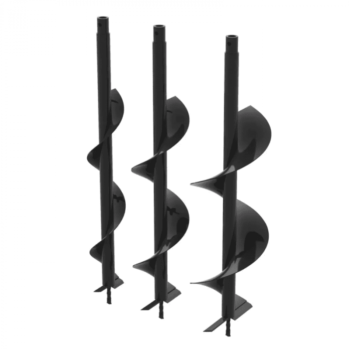 Motoburghiu cu 3 burghie GE 1450.1 Gude 95467, 2 Cp, Ø100-200 mm [6]