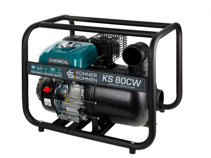 Motopompa pentru lichide agresive Konner-Sohnen KS 80CW, 9 Cp [3]