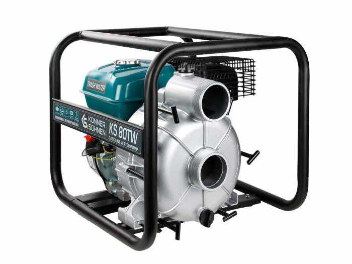 Motopompa pentru apa murdara Konner-Sohnen KS 80TW, 7 Cp [4]