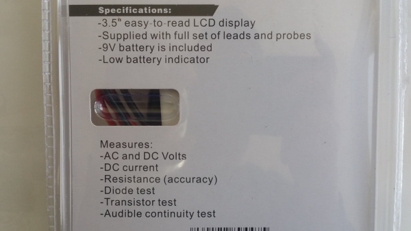 Multimetru digital Wert 2450, DC-AC, 500 V [4]