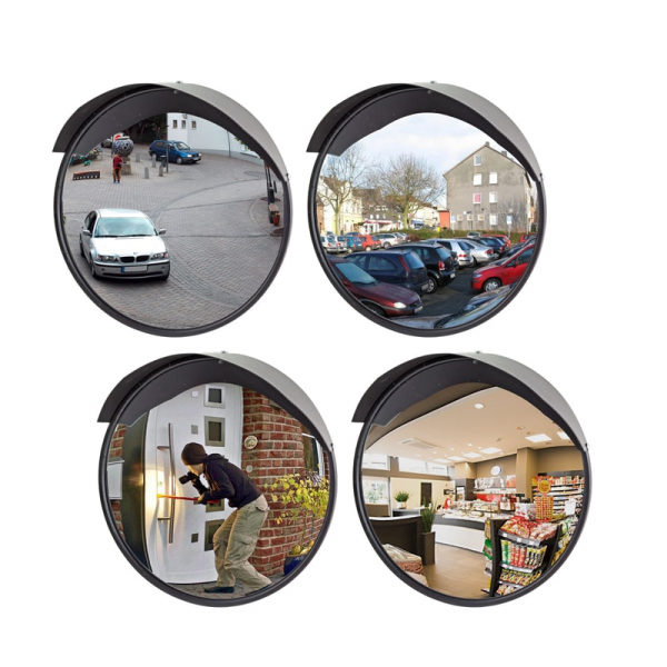 Oglinda de securitate convexa Dema 52074, Ø30 cm [4]