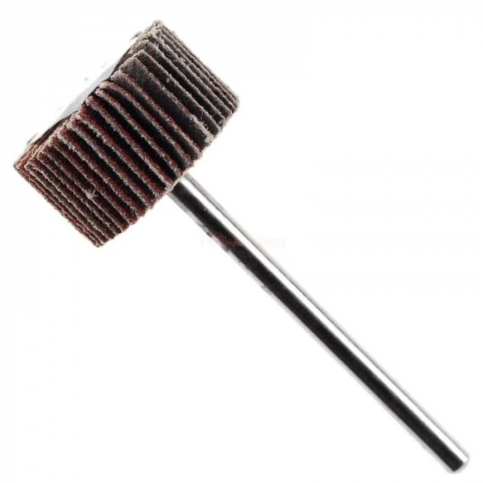 Perie evantai, slefuire lemn, plastic, metal Proxxon 28985, Ø30 mm, granulatie K120 [2]