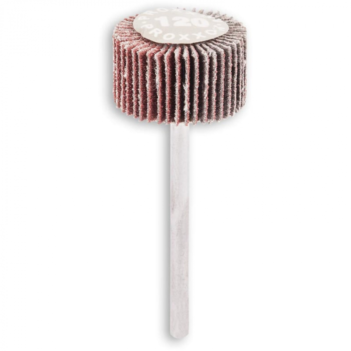 Perie evantai, slefuire lemn, plastic, metal Proxxon 28985, Ø30 mm, granulatie K120 [3]