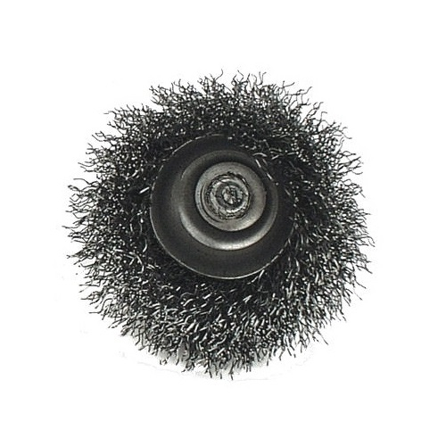 Perie de sarma tip cupa cu tija Mannesmann 438-F-75, 75 mm [3]