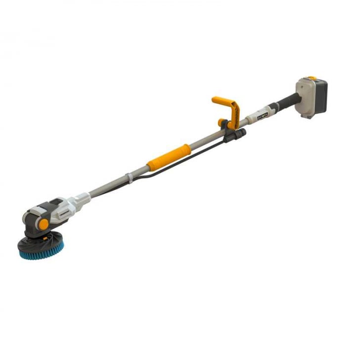 Perie telescopica fara acumulator pentru curatare suprafete Twin Brush Batavia 7064170, 18 V