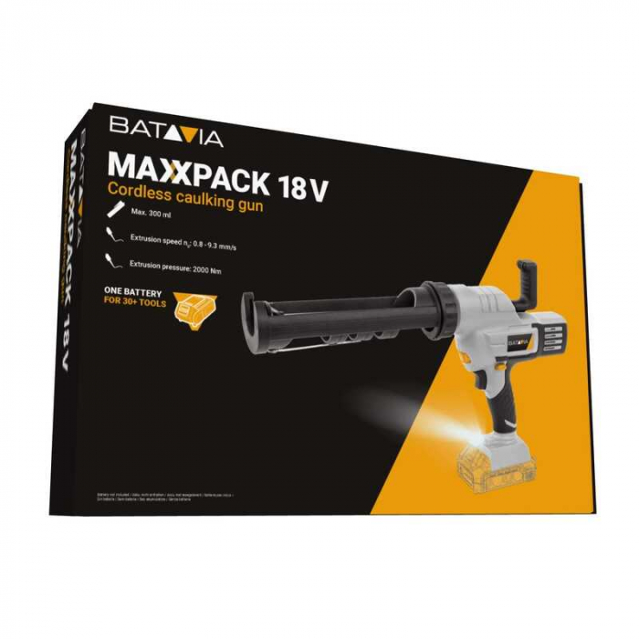 Pistol pentru silicon fara acumulator 18 V Maxxpack Collection Batavia 7063927, 300 ml [5]