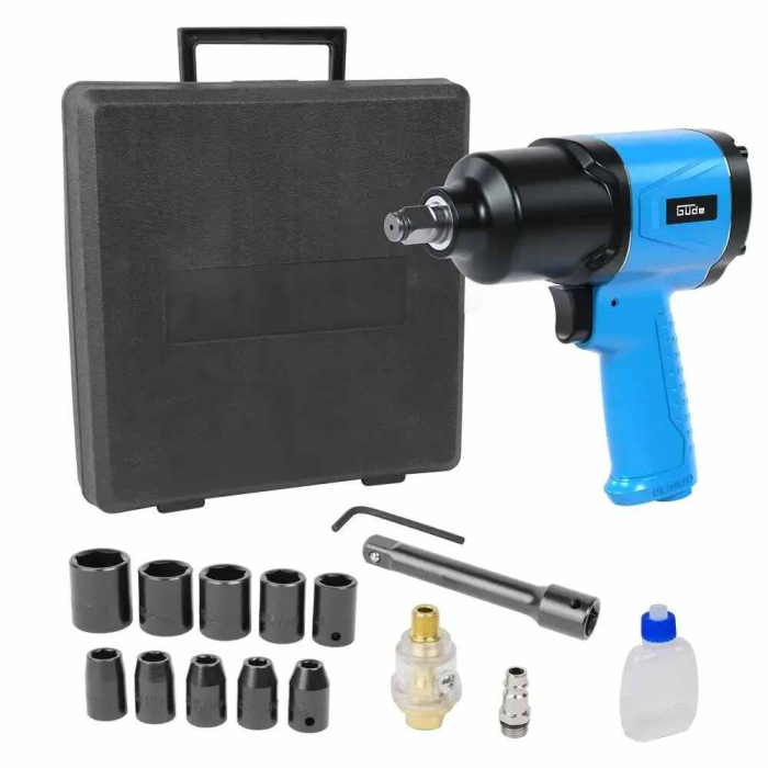 Pistol pneumatic de impact DL Gude 40040, 1/2", 6 bari, 580 Nm [1]