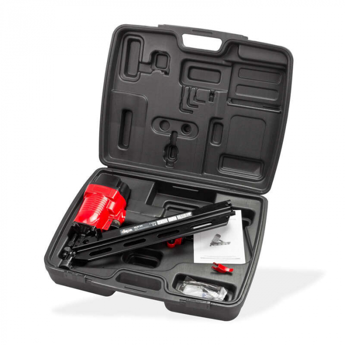 Pistol pneumatic pentru cuie DLN90 Dema 18556, 8 bari, 50-90 mm [6]