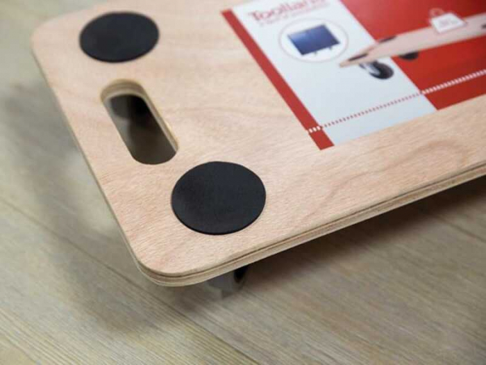 Platforma cu roti pentru transport mobila Toolland QT106, 560 x 285 x 110 mm, 150 Kg [6]