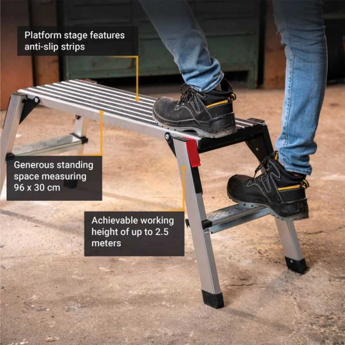 Platforma de lucru pliabila Batavia 7064715, 960 x 300 x 500 mm, 150 Kg [5]