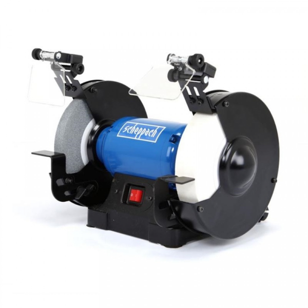 Polizor de banc dublu cu functie de polizare si slefuire SM200AL Scheppach 5903110901, 500 W, Ø200 mm [2]