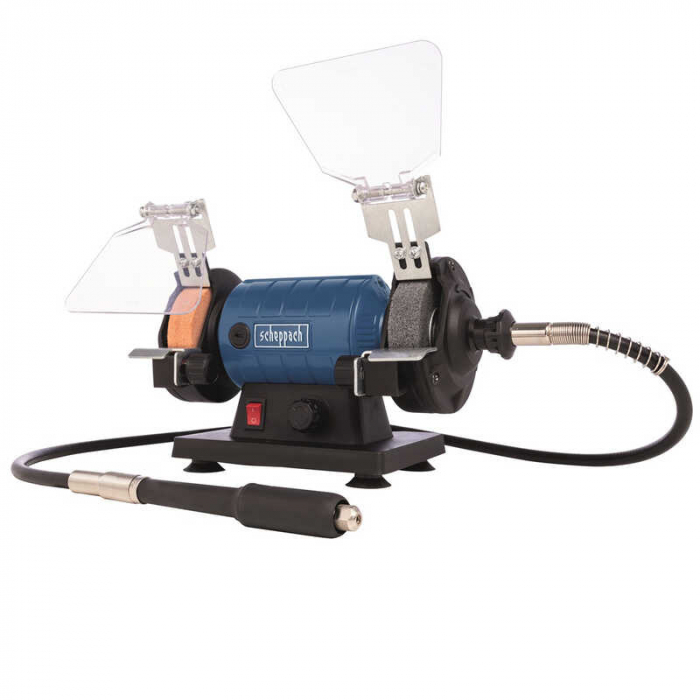 Polizor de banc pentru lustruire HG35 Scheppach 5903112901, 120 W, 11000 rpm + cutie de accesorii [3]
