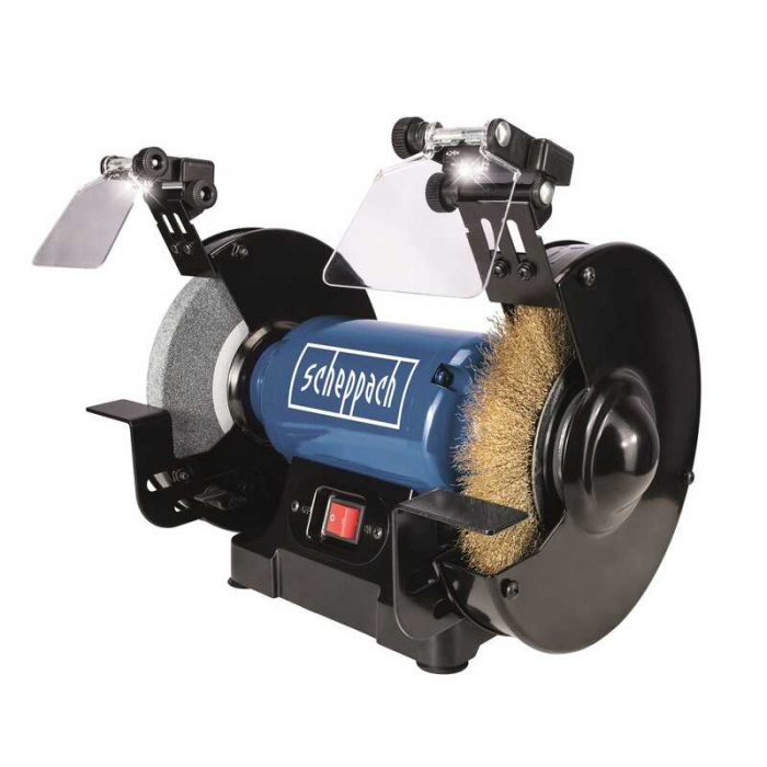 Polizor de banc SM200LB Scheppach 5903111901, 500 W, Ø200 mm [3]