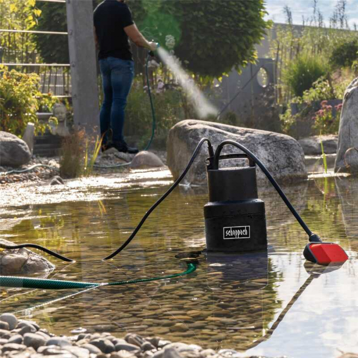 Pompa submersibila pentru apa murdara SWP800-2 Scheppach 5909507901, 750 W, 14000 l/h [4]