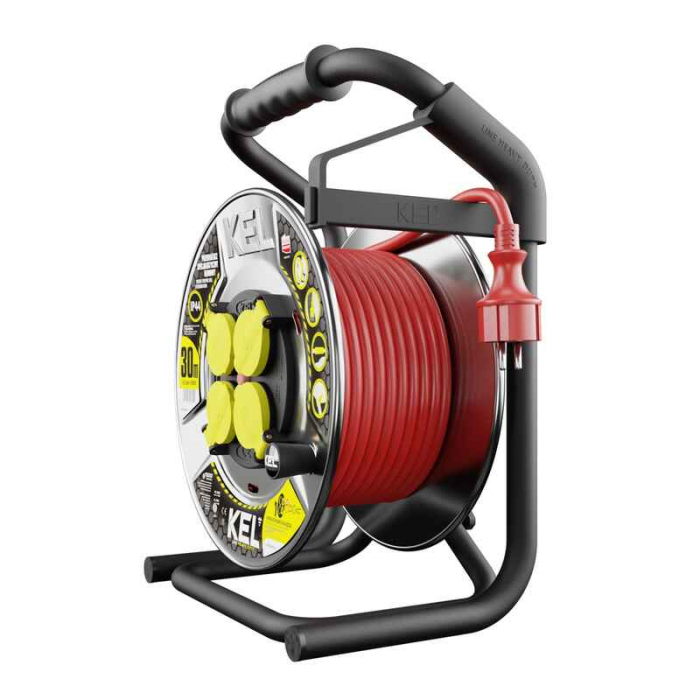 Prelungitor profesional electric pe tambur H05RR-F KEL 99454, 30 m [3]