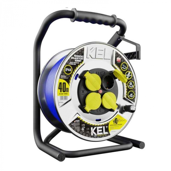 Prelungitor profesional electric pe tambur H07BQ-F KEL 99455, 30 m [3]