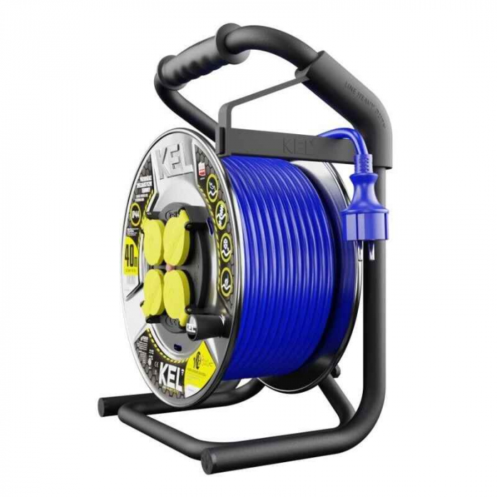 Prelungitor profesional electric pe tambur H07BQ-F KEL 99455, 30 m [6]