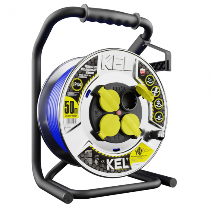 Prelungitor profesional electric pe tambur H07BQ-F KEL 99471, 50 m [2]