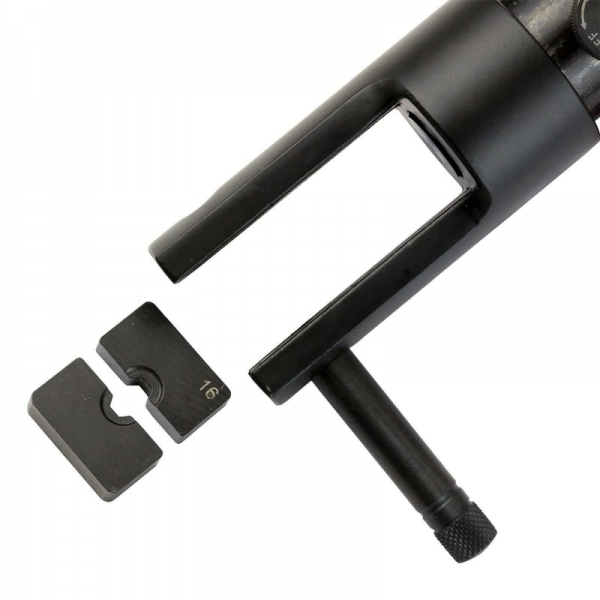 Presa hidraulica manuala pentru sertizare cabluri cu insertii de ondulare Dema 18537, 10-300 mm, 10.2 Tone [4]