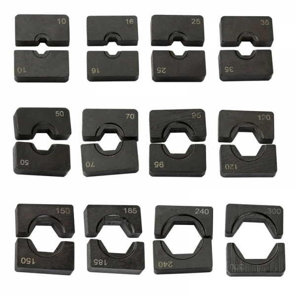 Presa hidraulica manuala pentru sertizare cabluri cu insertii de ondulare Dema 18537, 10-300 mm, 10.2 Tone [5]