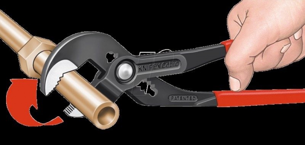 Cleste profesional pentru instalator Cobra Knipex 87 01 300, 300 mm [7]