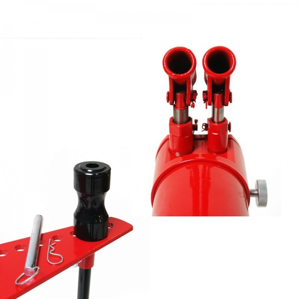 Stand hidraulic pentru indoit tevi Dema 24385, 16 tone, 9 piese [2]