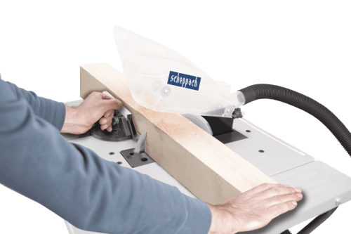 Fierastrau circular cu masa pentru taieri inclinate HS81S Scheppach 5901311901, 1500 W, Ø 210 mm [4]