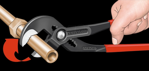 Cleste profesional pentru instalator Cobra Knipex 87 01 250, 250 mm [3]