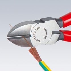 Cleste profesional cu tais diagonal Knipex 70 02 160, 160 mm [3]