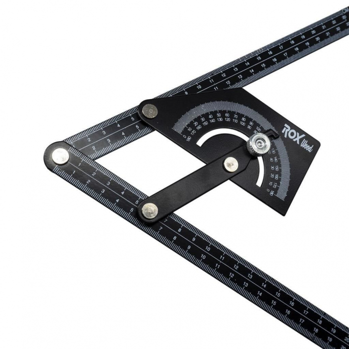 Raportor multifunctional ROX Wood 153ROX0102, 500 mm [2]