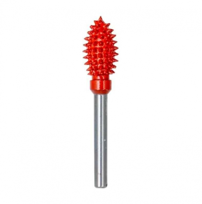 Raspel  din carbura de tungsten  de forma conica ROX Wood 153ROX0279, 13xO8.5 mm