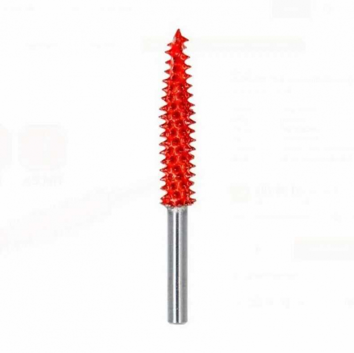Raspel din carbura de tungsten in forma de ac  ROX Wood  153ROX0276, 45xO6 mm