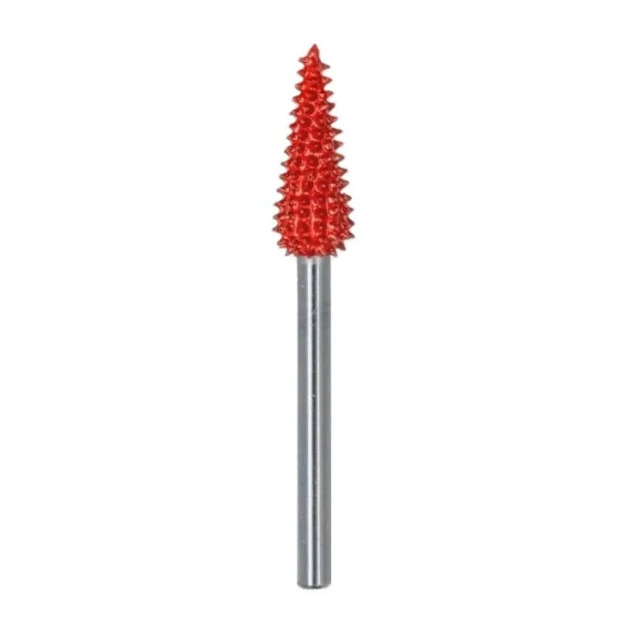 Raspel din carbura de tungsten in forma de con ROX Wood 153ROX0277,  50xO8 mm