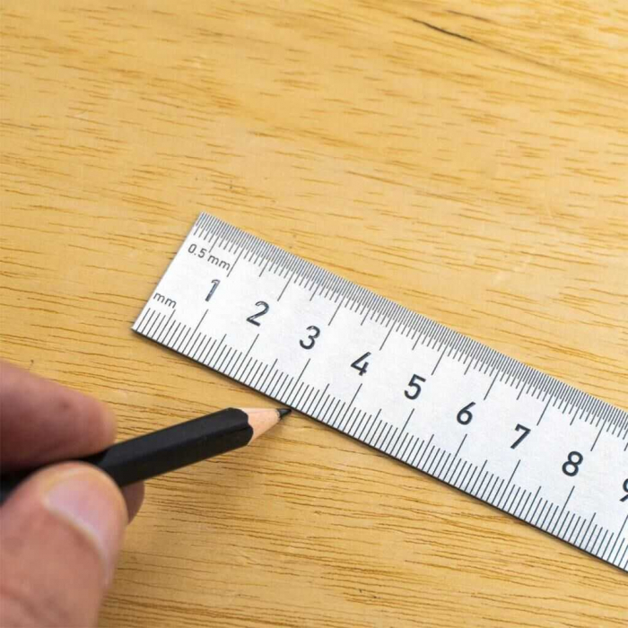 Rigla dubla din otel ROX Wood 153ROX0198, 150 mm [5]