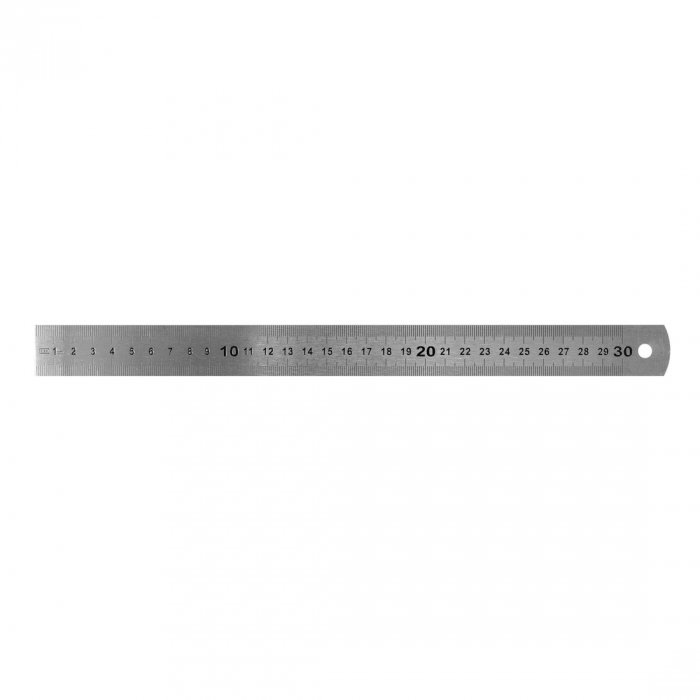 Rigla dubla din otel ROX Wood 153ROX0199, 300 mm