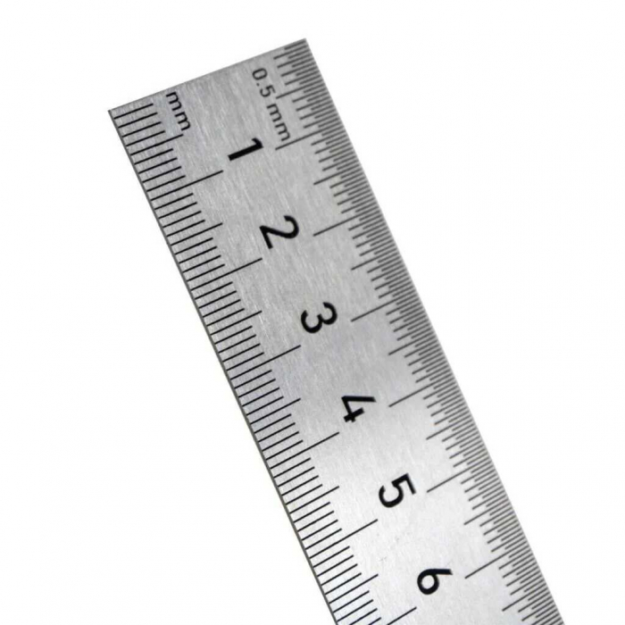 Rigla dubla din otel ROX Wood 153ROX0201, 1000 mm [5]