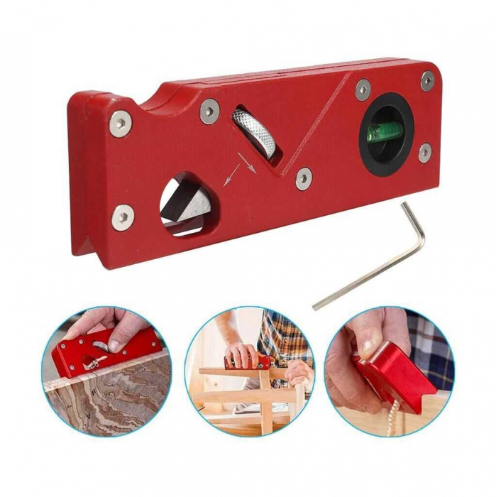 Rindea metalica de colt ROX Wood 153ROX0104, 20 mm [2]