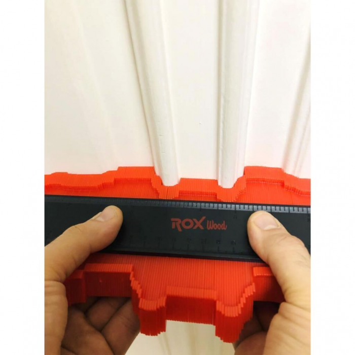Sablon multifunctional pentru decupaj, masurare si contur ROX Wood 153ROX0006, 250 mm [5]