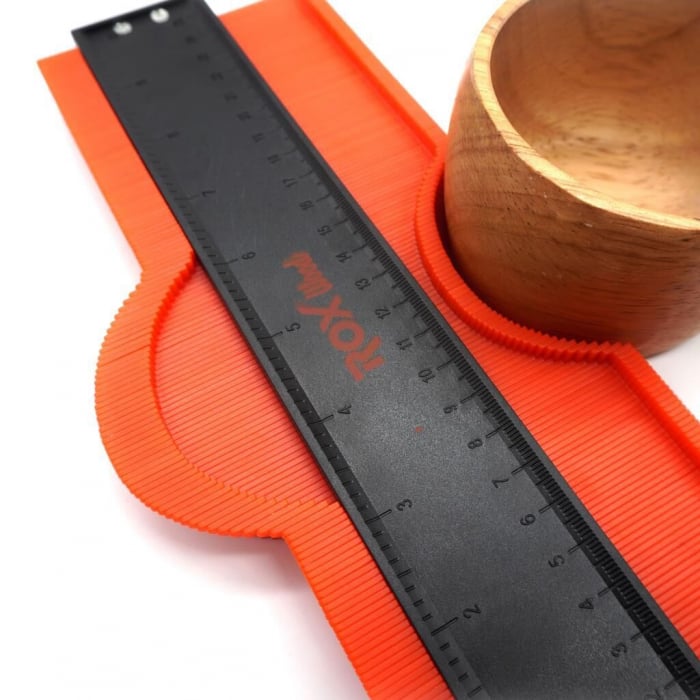 Sablon multifunctional pentru decupaj, masurare si contur ROX Wood 153ROX0006, 250 mm [3]