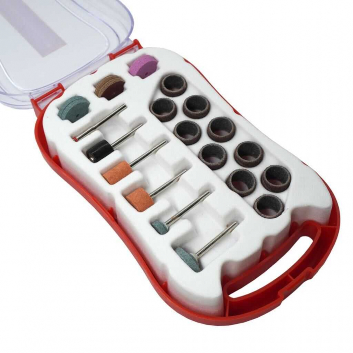 Set accesorii pentru masina de gaurit si frezat ROX Wood 153ROX0076, 40 piese [4]